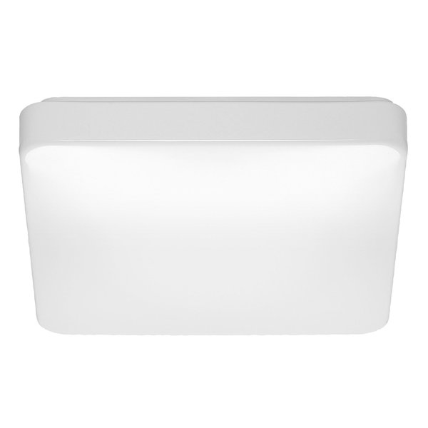 Nuvo 14 Inch Flush Mounted LED Fixture, CCT Selectable, Square, White Acrylic 62/1216